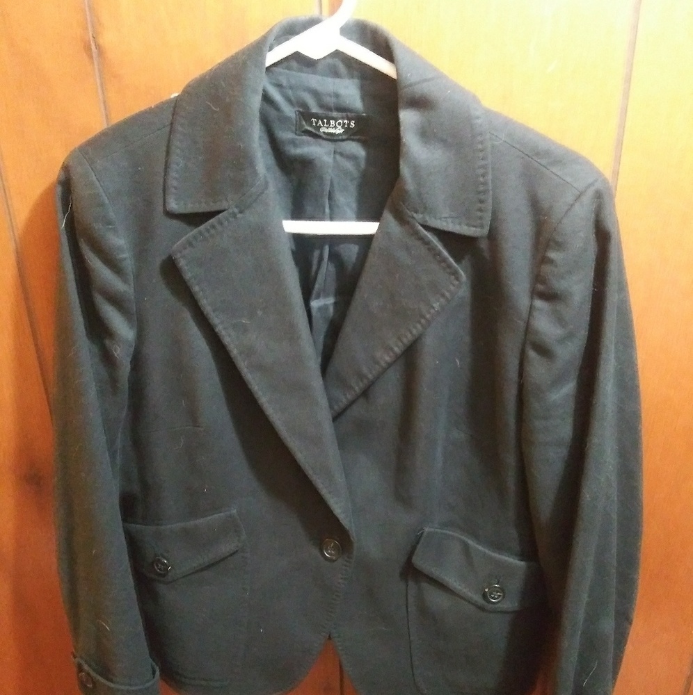 Talbots black size 12 blazer